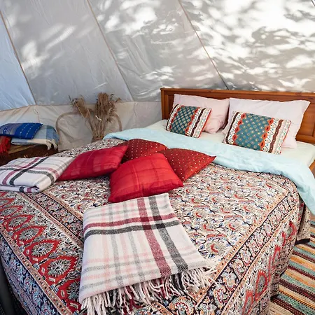 אוהל מפואר Mereaeaere Glamping Ja Rannamaja Liimala